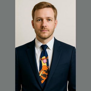 Disney Tigger Necktie 100% Polyester